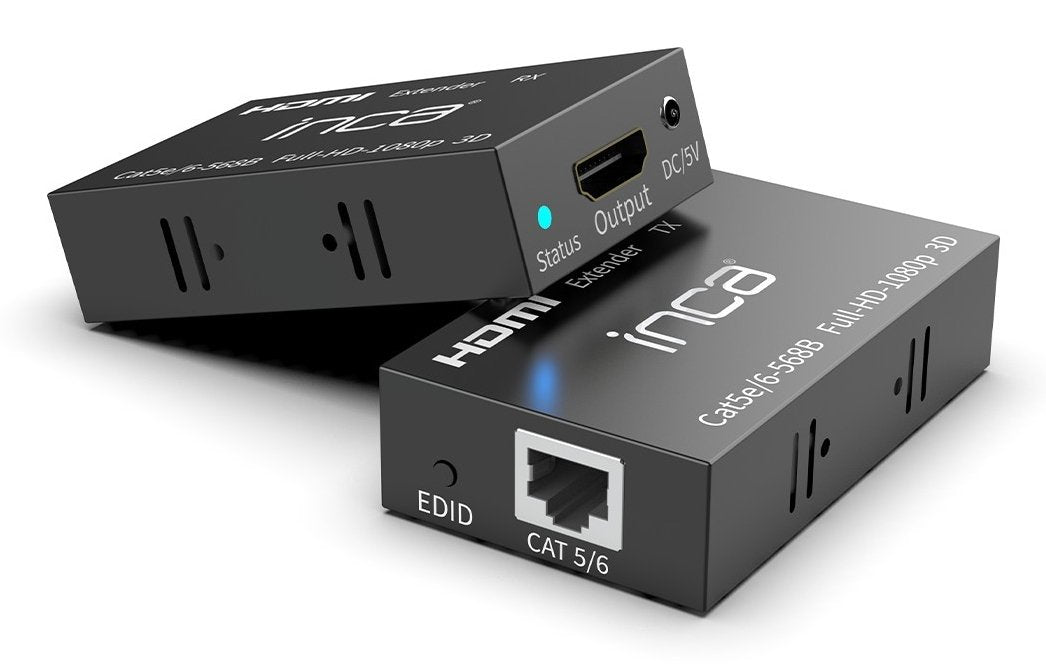 EAN 8681949016059 - Inca IEX-60 extensor audio/video Transmisor de señales AV Negro imagen 1