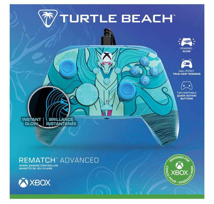 Turtle Beach Rematch Advanced Wired Blue Kitsune  (Xbs, Pc)