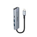 EAN 4002888434225 - Lindy 43422 hub de interfaz USB 3.2 Gen 2 (3.1 Gen 2) Type-C 10000 Mbit/s Gris imagen 3