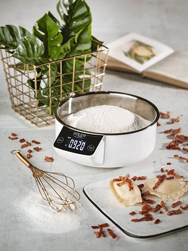 EAN 5902934834704 - Adler AD 3166 báscula de cocina Acero inoxidable, Blanco Encimera Alrededor Báscula electrónica de cocina imagen 8