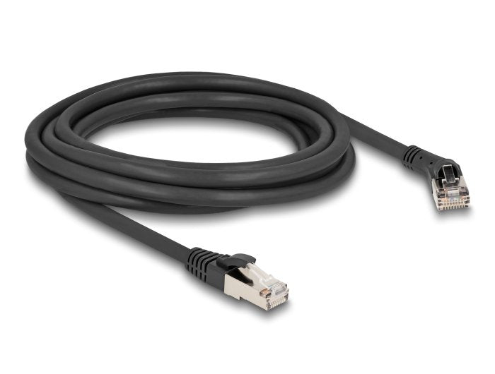 Delock Rj45 Cable De Red Cat.8.1 S/Ftp Macho 45° Nach Rechts Angular