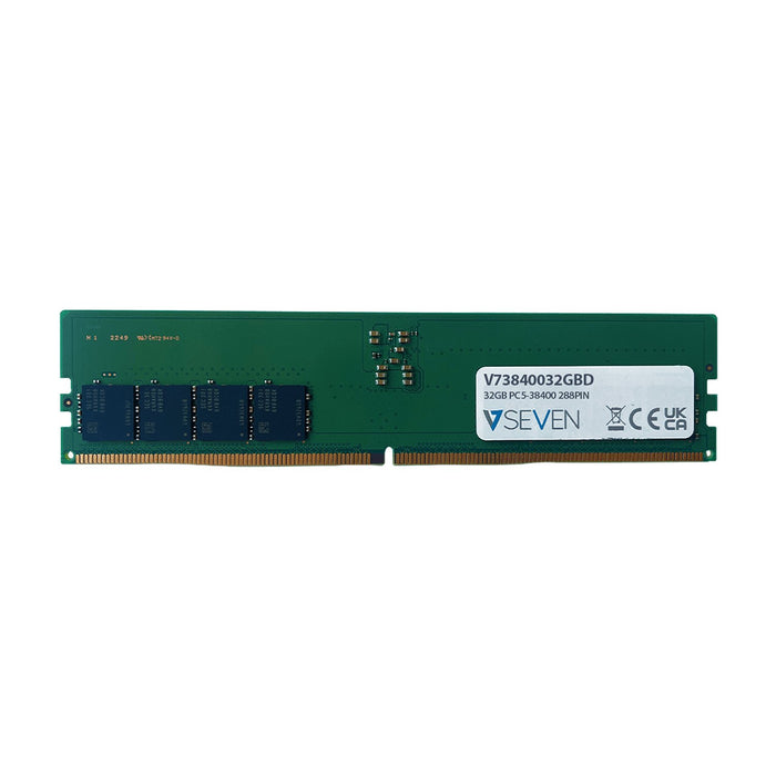 EAN 5050914224288 - V7 V73840032GBD módulo de memoria 32 GB 1 x 32 GB DDR5 288-pin DIMM imagen 1