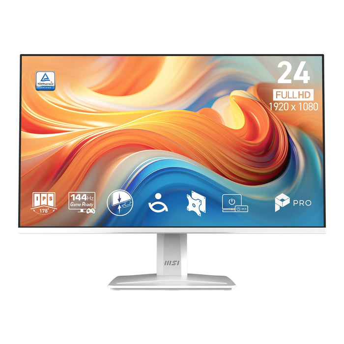Monitor Msi Pro Mp243w E14  23.8" 144hz Hdmi Mm Bl