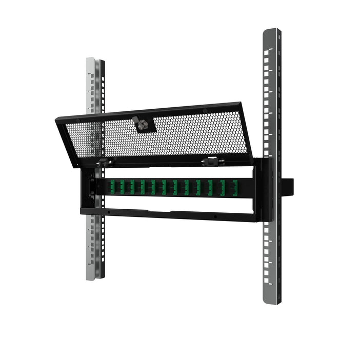 3u 19" Rack Mount, Security  Cover Panel