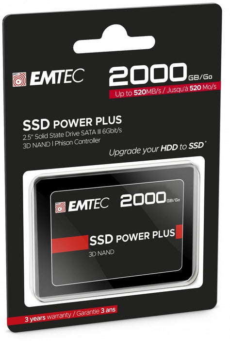EAN 3126170173638 - Emtec X150 2 TB 2.5" Serial ATA III 3D NAND imagen 3