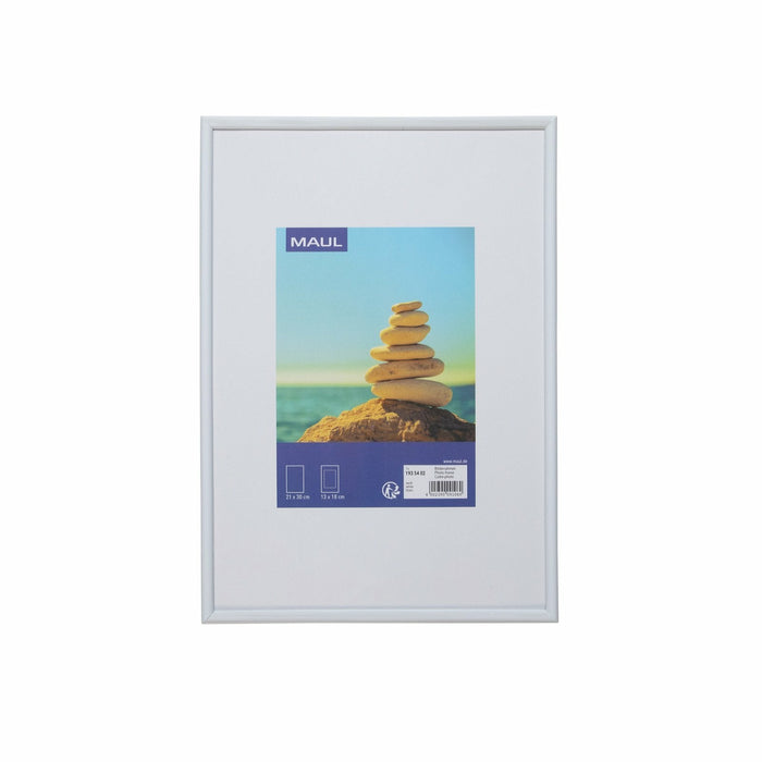 Maul Bilderrahmen Maulart Kunmmoff, 21 X 30 Cm, Blanco
