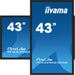EAN 4948570123872 - iiyama TF4339AS-B1AG pantalla para PC 108 cm (42.5") 3840 x 2160 Pixeles 4K Ultra HD LED Pantalla táctil  imagen 6
