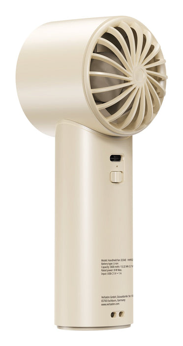 EAN 23942323433 - Verbatim Cool 'n' Go Ice Touch Plata, Blanco Ventilador de mano imagen 4