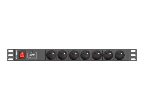 EAN 5901969414462 - Lanberg PDU-07E-0200-IEC-BK base múltiple 2 m 7 salidas AC Interior Negro imagen 2