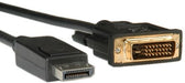 EAN 7611990129768 - ROLINE 11.04.5771 adaptador de cable de vídeo 1 m DisplayPort DVI-D Negro imagen 2