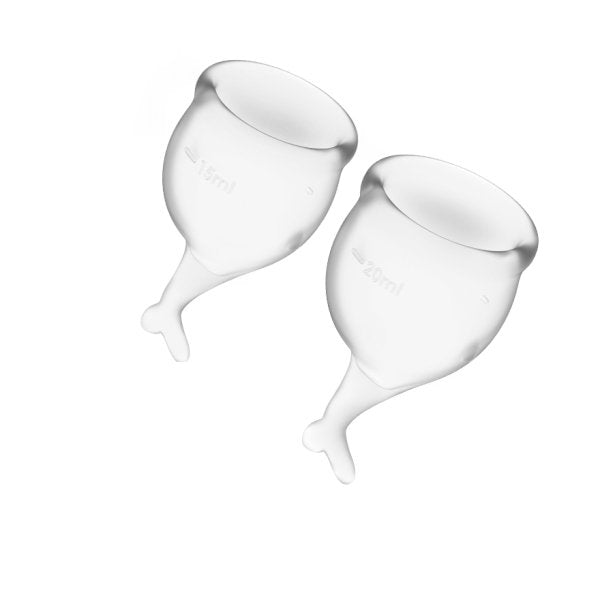 EAN 4061504002224 - Satisfyer Feel Secure Copa menstrual 2 pieza(s) imagen 1