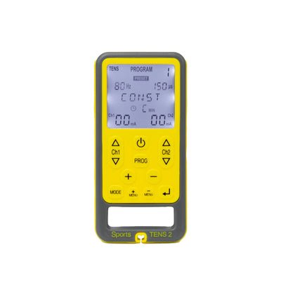 EAN 5033435120239 - TensCare Sport Tens 2 estimulador muscular electrónico Lámina adhesiva Gris, Amarillo imagen 1