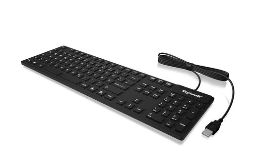 EAN 4250078186915 - KeySonic KSK-8030 IN (DE) black teclado Industrial USB QWERTZ Alemán Negro imagen 1