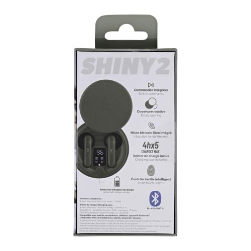 EAN 3303170109304 - T'nB SHINY 2 Auriculares True Wireless Stereo (TWS) Dentro de oído Llamadas/Música Bluetooth Verde imagen 8