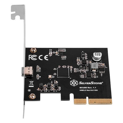 EAN 4710679813943 - Silverstone ECU06 tarjeta y adaptador de interfaz Interno USB 3.2 Gen 2 (3.1 Gen 2) imagen 2
