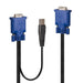 EAN 4002888321860 - Lindy 32186 cable para video, teclado y ratón (kvm) Negro, Azul 2 m imagen 1