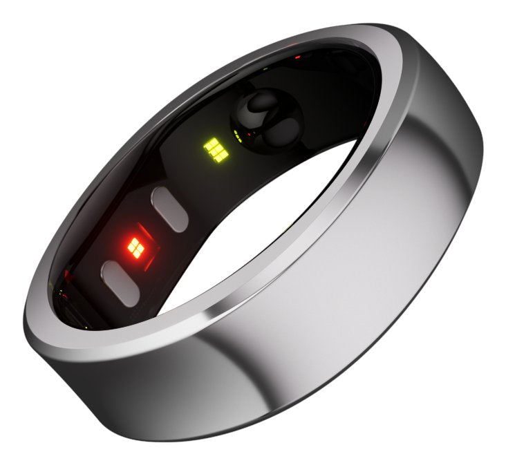 Anillo Inteligente Ringconn Gen2 Plateado Verde 11