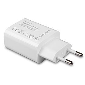 EAN 4002888734127 - Lindy 73412 cargador de dispositivo móvil Smartphone, Tableta Blanco Corriente alterna Carga rápida Inter imagen 2