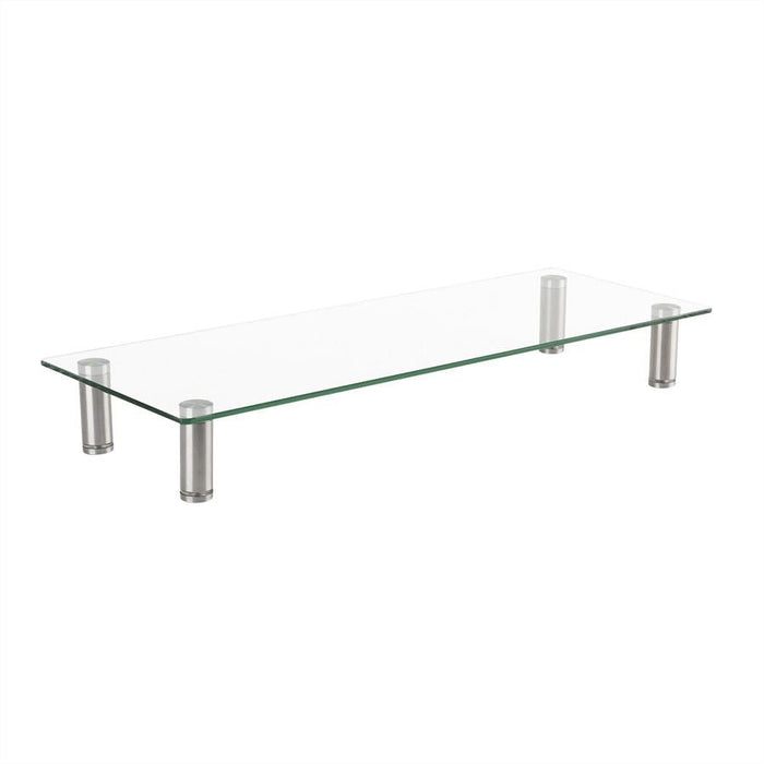Roline Hhenverstellbarer Glas-Monitor-Stnder Rechteckig, Bis 20 Kg