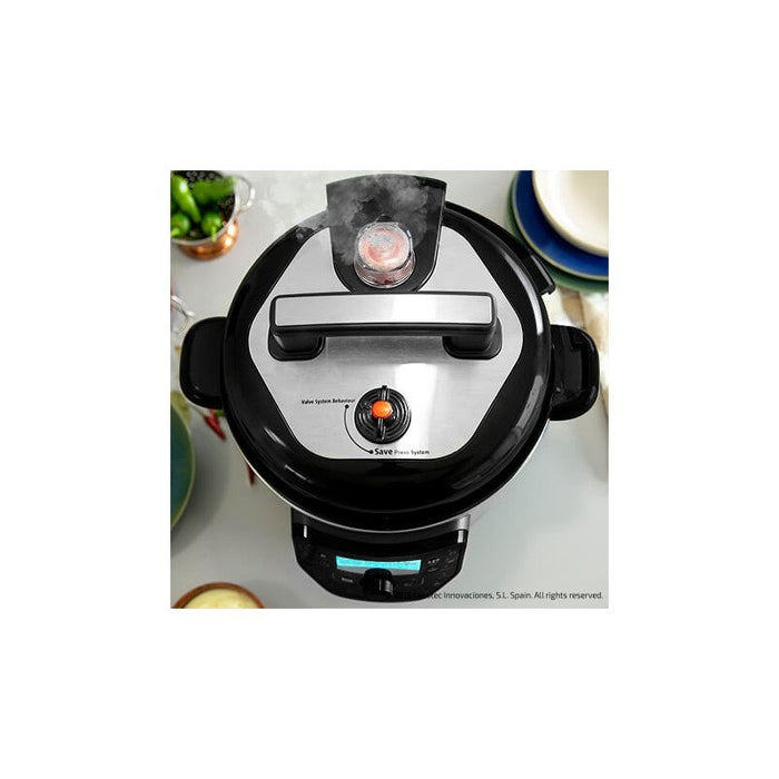 EAN 8435484020336 - Cecotec Olla GM H Deluxe 6 L Negro, Acero inoxidable imagen 5