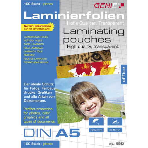 EAN 4015468102629 - Genie 10262 plastificador 100 pieza(s) imagen 1