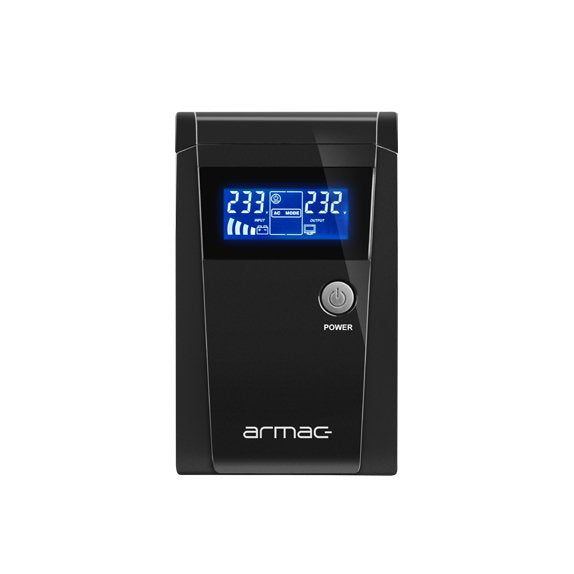 EAN 5901969406634 - Armac O/850F/LCD sistema de alimentación ininterrumpida (UPS) Línea interactiva 0,85 kVA 450 W 2 salidas  imagen 1