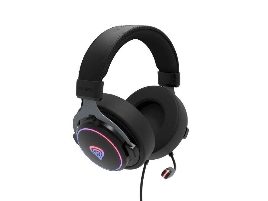 EAN 5901969444506 - GENESIS Neon 764 Auriculares Alámbrico Diadema Juego USB tipo A Negro imagen 3