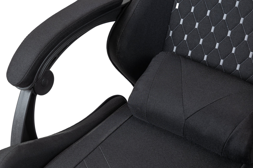 Silla Gaming  Mgc-X Pro Reposapies Negro Mars Gaming 120kg Max/ Resposabrazos Ajustable/ Inclinacion 90-135º/ 5 Ruedas