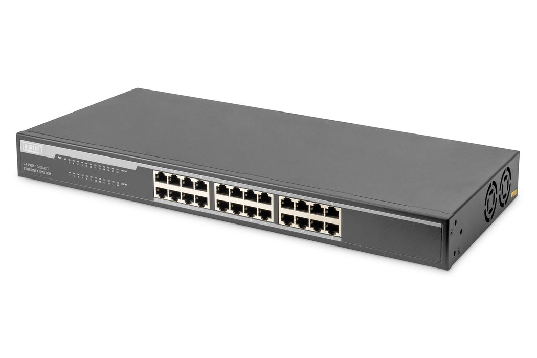 EAN 4016032430483 - Digitus DN-80113 switch No administrado Gigabit Ethernet (10/100/1000) Negro imagen 1