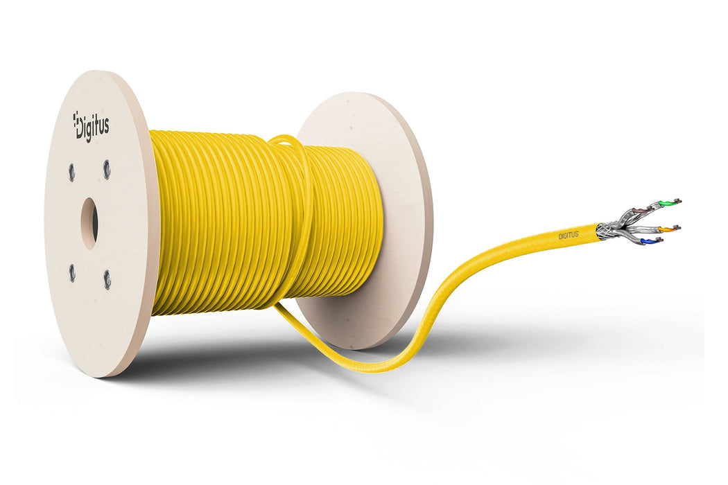 EAN 4016032363859 - Digitus DK-1743-A-VH-10 cable de red Amarillo Cat7a S/FTP (S-STP) imagen 3