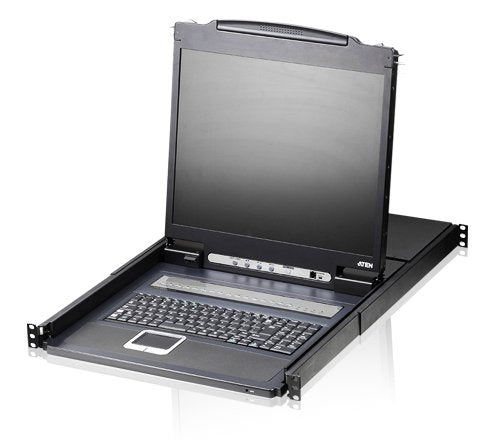 EAN 5711783159964 - ATEN CL1308N, US interruptor KVM Montaje en rack Negro imagen 1