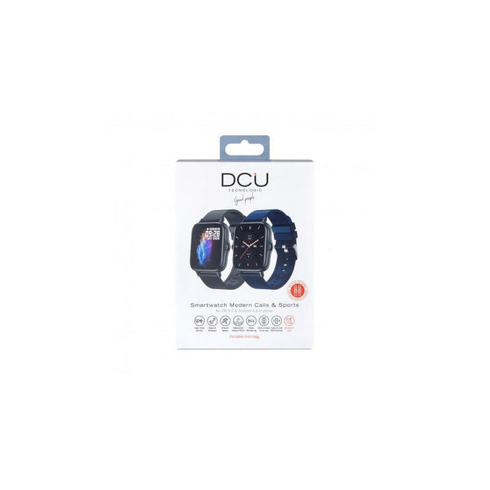 Dcu Modern Calls & Sports Smartwatch Azul + Negro