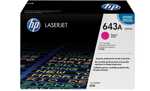EAN 5704327088257 - HP 643A cartucho de tóner 1 pieza(s) Original Magenta imagen 1