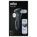 EAN 4210201432920 - Braun Series 6 61-N1000s Máquina de afeitar de láminas Negro, Gris imagen 3
