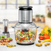 EAN 4001797854407 - Rommelsbacher MZ 600 picadora eléctrica de alimentos 2 L 600 W Negro, Acero inoxidable imagen 3