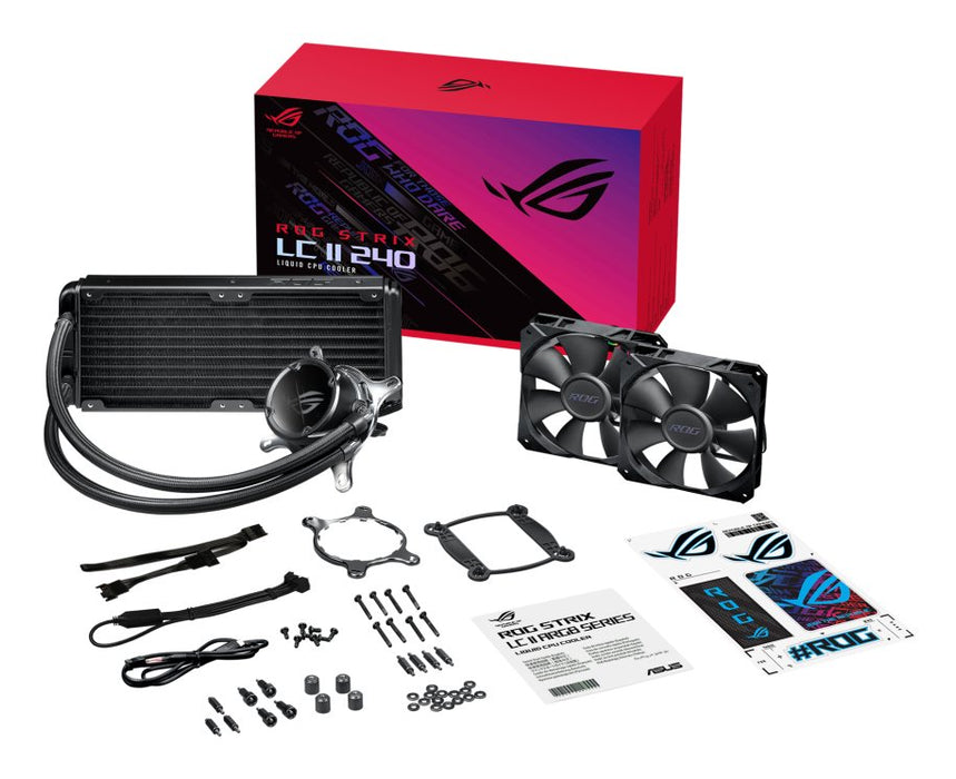 EAN 4711081886419 - ASUS ROG STRIX LC II 360 Procesador Kit de refrigeración líquida 12 cm Negro 1 pieza(s) imagen 5