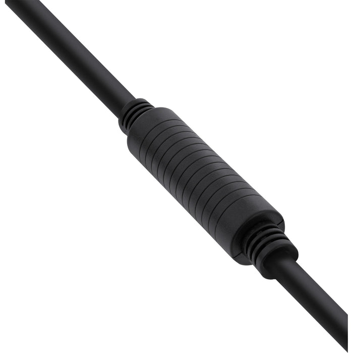 Cable Hdmi Activo De Inline Con Ethernet, 4k2k, M/M, Negro, Contactos Dorados, 20 M