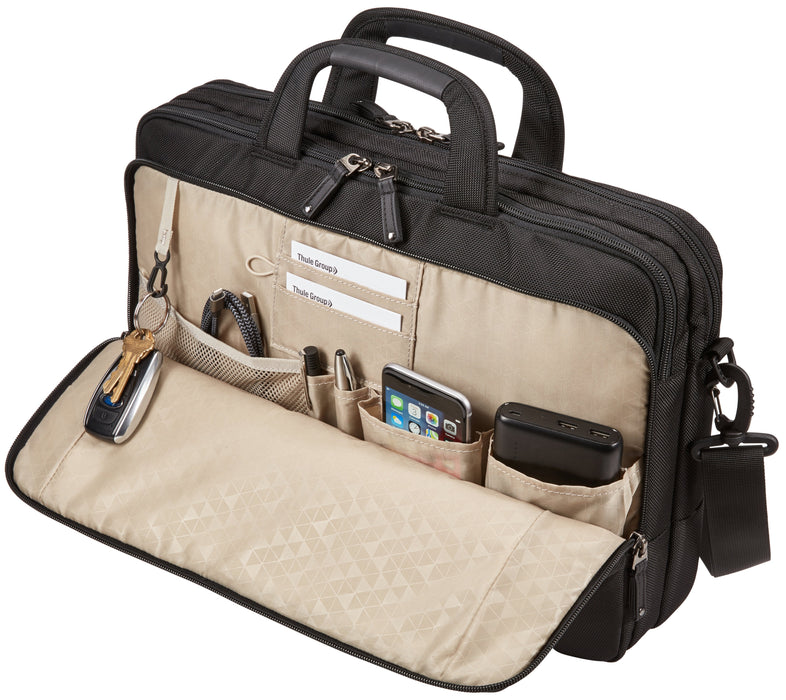 Notion 14-Inch Slim Briefcase Notia-114 Black