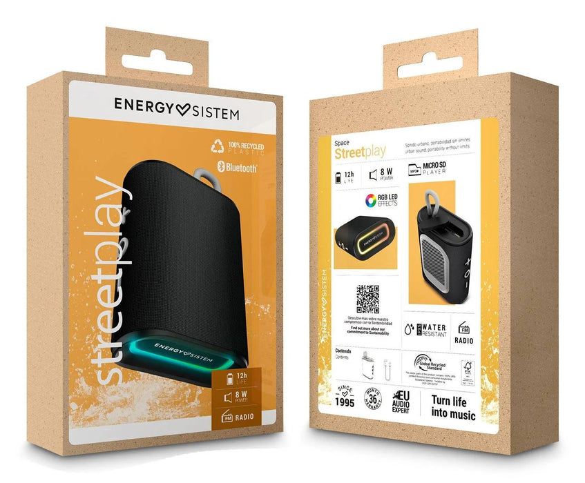 EAN 8432426458813 - Energy Sistem StreetPlay Negro 8 W imagen 7