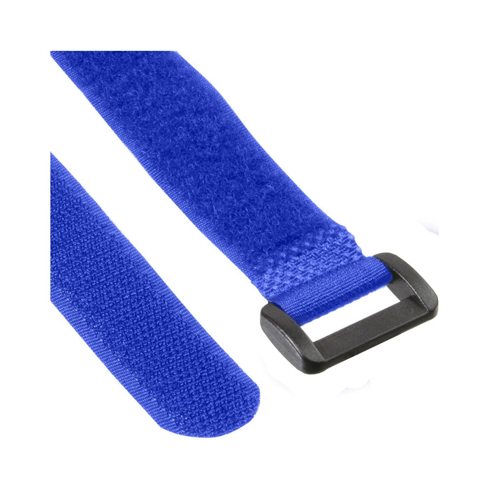 Tiras De Cable Inline Con Velcro 20 X 400 Mm 10 Uds. Azul