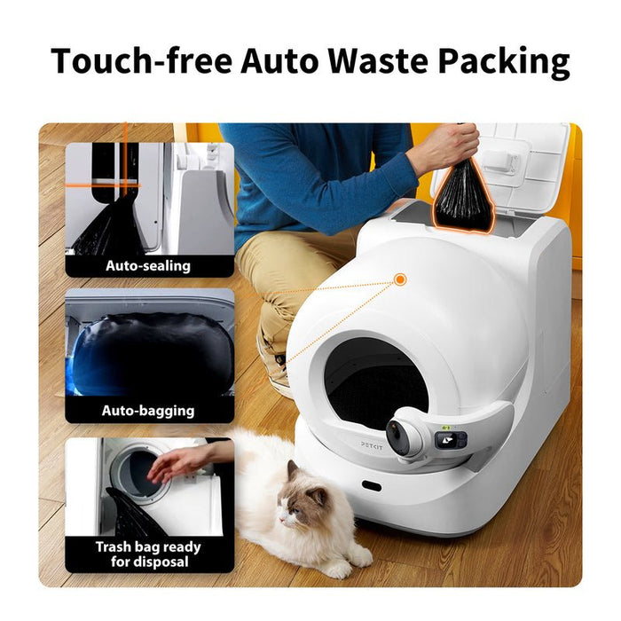 EAN 6975069305523 - PETKIT P9903 bandeja higiénica para perro y gato Arenero con limpieza automática Blanco imagen 7