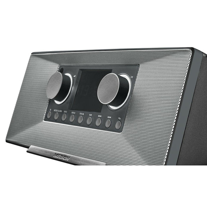 Medion Md 89289 Stereo Internetradio Grau
