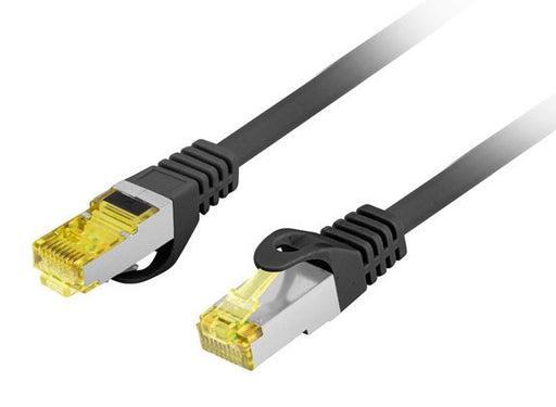 EAN 5901969436969 - Lanberg PCF6A-10CU cable de red Negro 0,25 m Cat6a S/FTP (S-STP) imagen 1