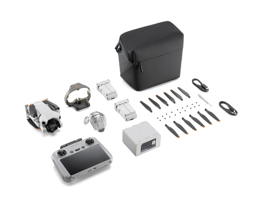 EAN 6941565969101 - DJI Mini 4 Pro Fly More Combo (RC 2) 4 rotores Cuadricóptero 48 MP 3840 x 2160 Pixeles 2590 mAh Negro, Bl imagen 2