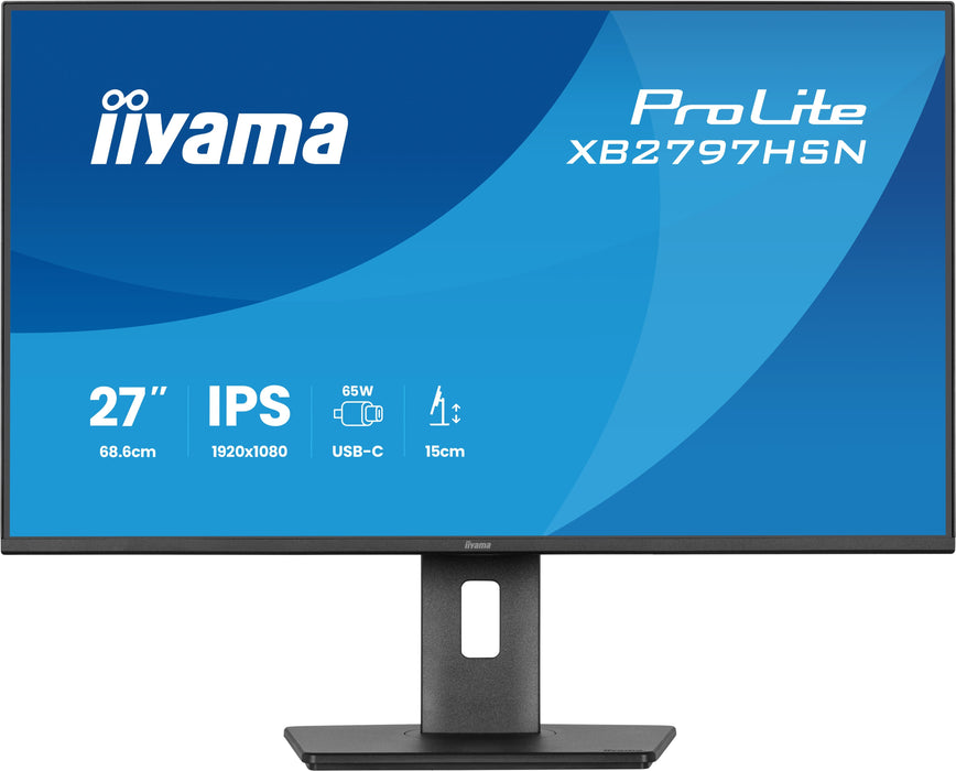EAN 4948570125913 - iiyama ProLite XB2797HSN-B1 pantalla para PC 68,6 cm (27") 1920 x 1080 Pixeles Full HD LCD Negro imagen 4