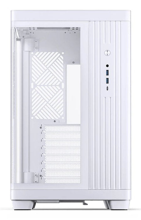Caja Pc Jonsbo Tk-4 Midi-Tower, Atx, Tempered Glass - Blanco