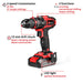 EAN 4006825679533 - Einhell TE-CD 18/44 Li-i 24000 RPM Sin llave 1,59 kg Negro, Rojo imagen 2
