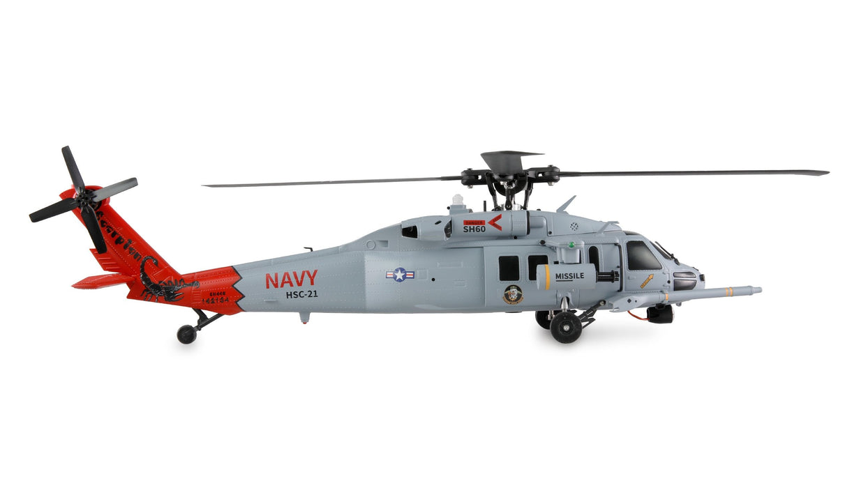 Amewi Uh60 Negro Hawk Marine Cp Helikopter 6g 3d Gps Rtf