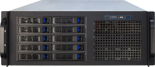 EAN 4260133129634 - Inter-Tech IPC 4U-4410 Estante Negro imagen 2