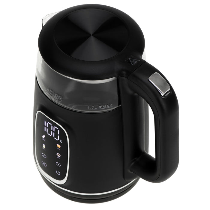 EAN 5905575907783 - Adler AD 1305BS tetera eléctrica 1,7 L 2200 W Negro, Transparente, Plata imagen 5